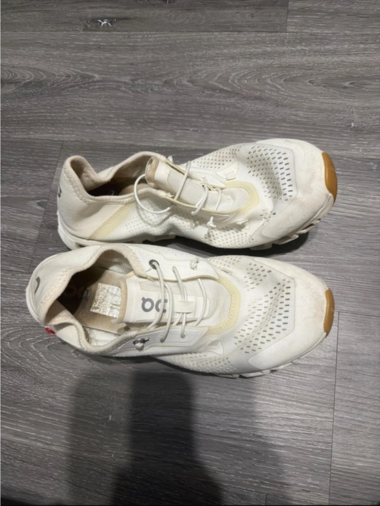 On Clouds Shoes - On Running Women's Cloudnova Athletic Shoes in Off-White